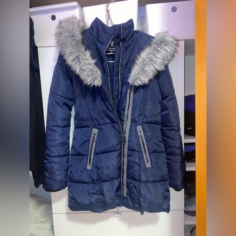 Dark blue Zero Point kids jacket